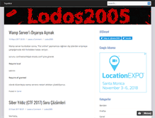 Tablet Screenshot of lodos2005.com